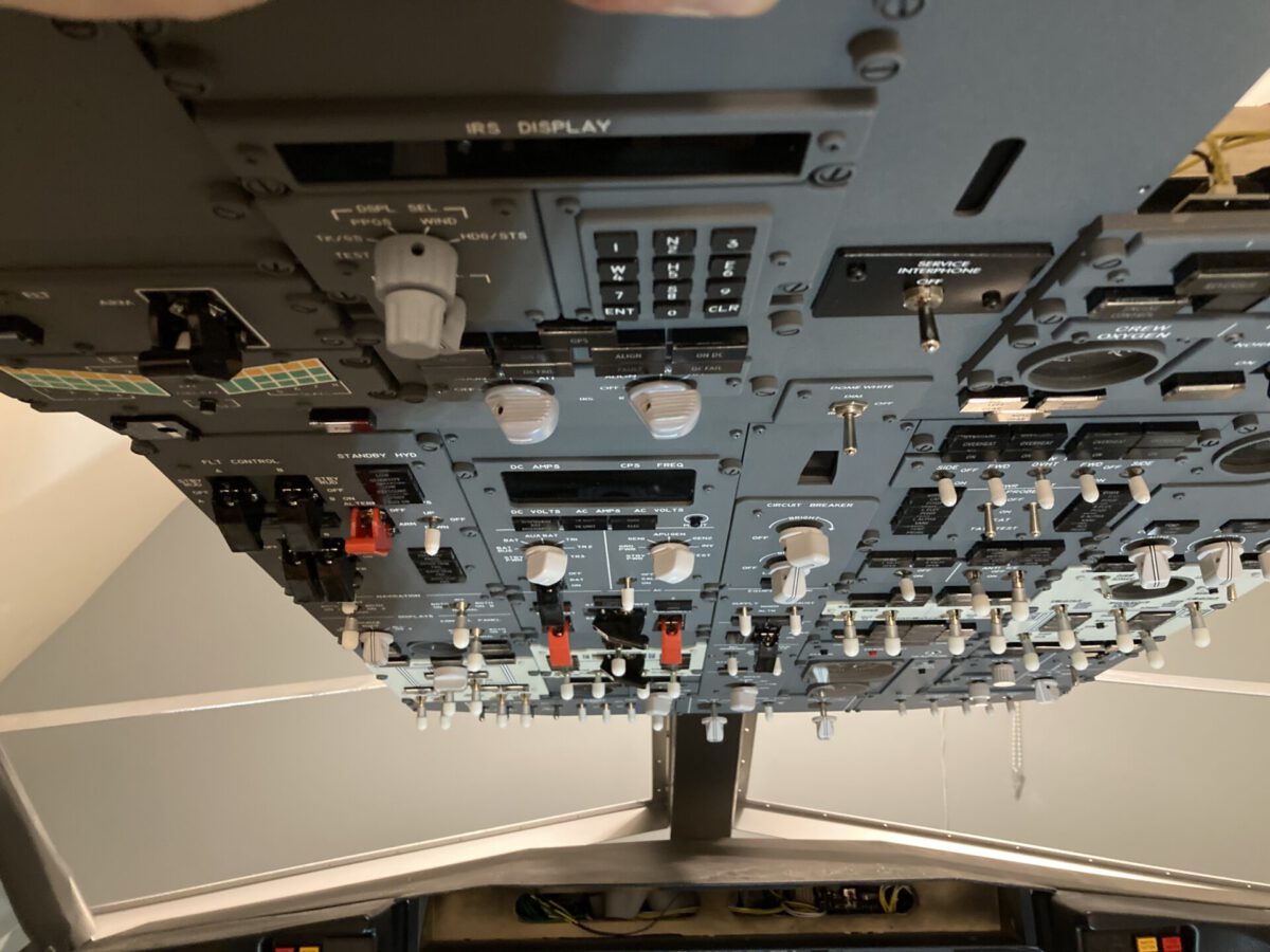 Overhead paneel - 737simcockpit